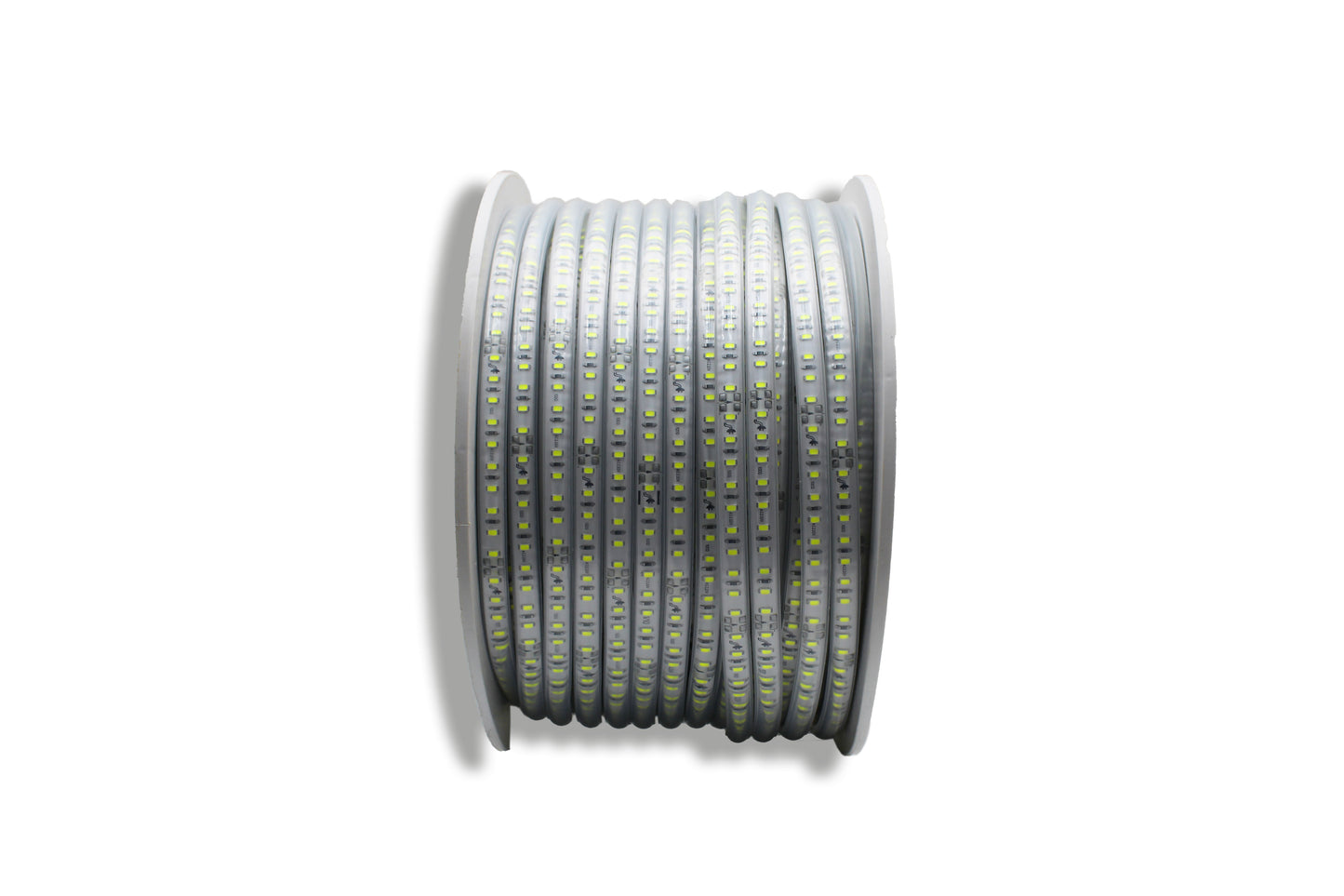 Tecbright LED-Streifen 230 V – 120 LEDs/m, kaltweiß, kürzbar, IP65