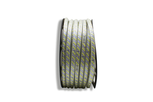 Tecbright LED-Streifen 230 V – 180 LEDs/m, kaltweiß, IP65, 19 mm, kürzbar pro Meter