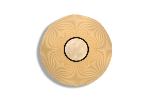 Tecbright Solaris 2965 – LED-Deckenleuchte Ø 50 cm mit 3 Lichtfarben Schwarz