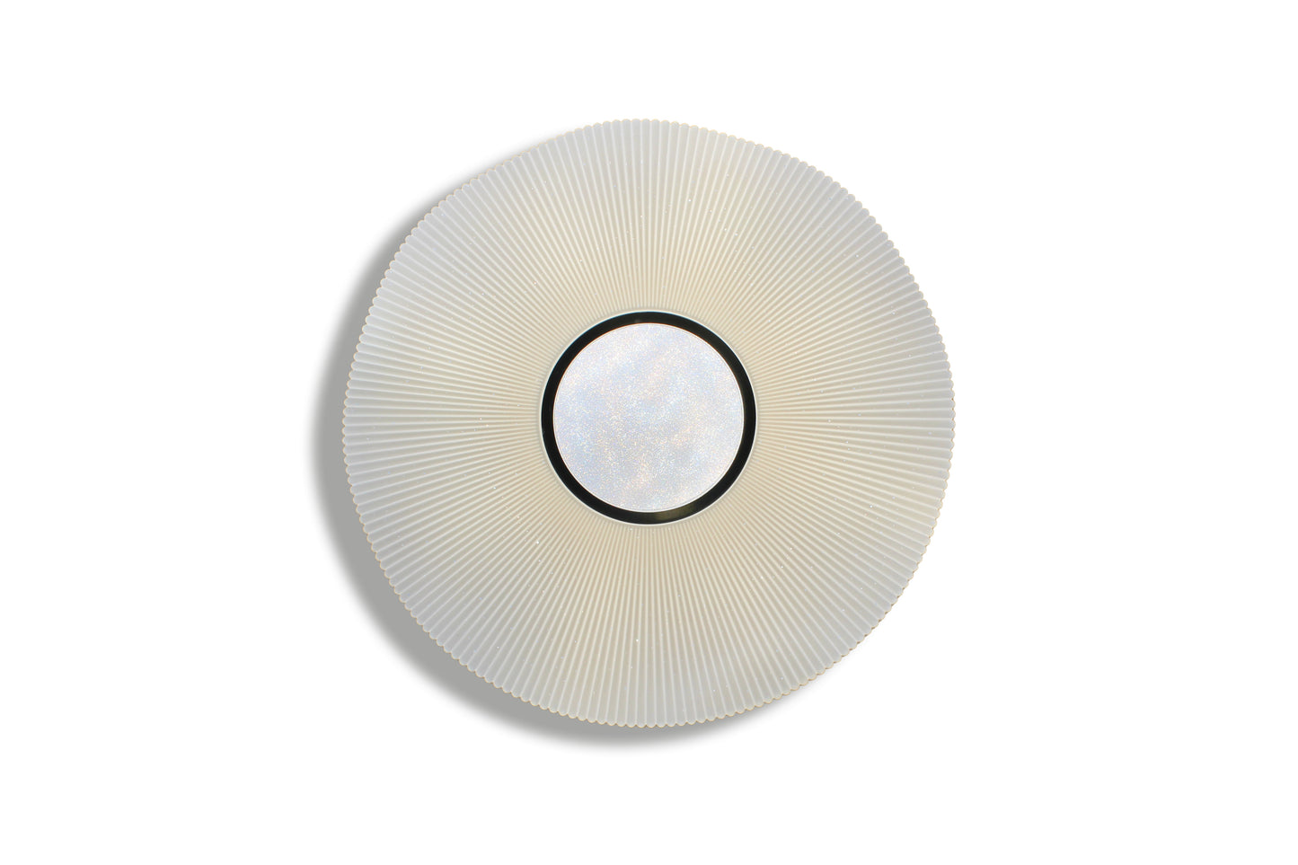 Tecbright Solaris 2965 – LED-Deckenleuchte Ø 50 cm mit 3 Lichtfarben Weiss