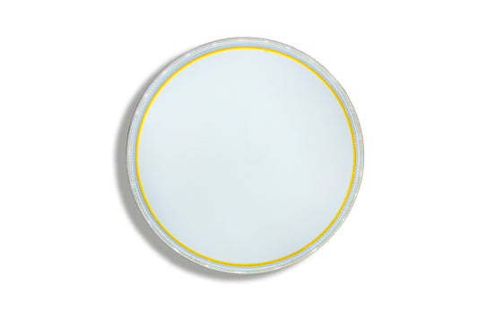Tecbright 2992-1 – Runde LED-Deckenleuchte mit Schaltersteuerung Gold