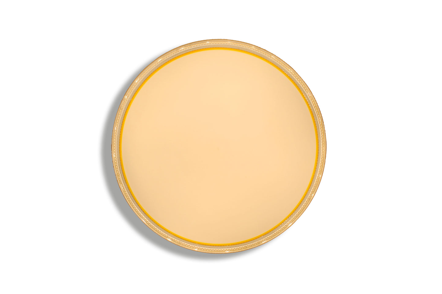Tecbright Luna 2992 – LED-Deckenleuchte Ø 50 cm mit 3 Lichtfarben Schwarz