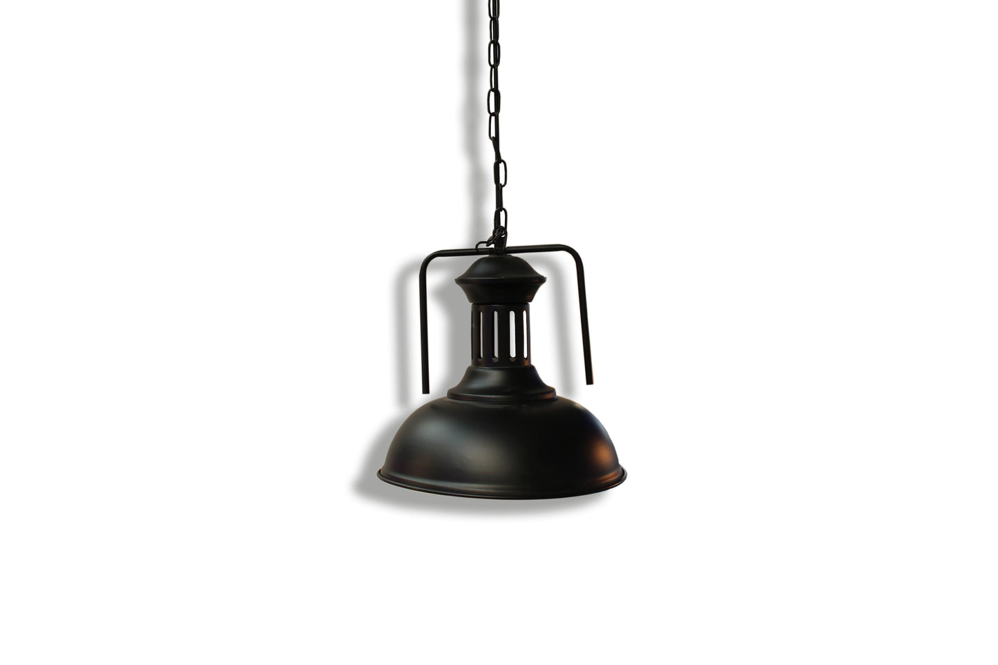 Tecbright SteelDome – Vintage-Hängelampe mit Metallschirm & Kette