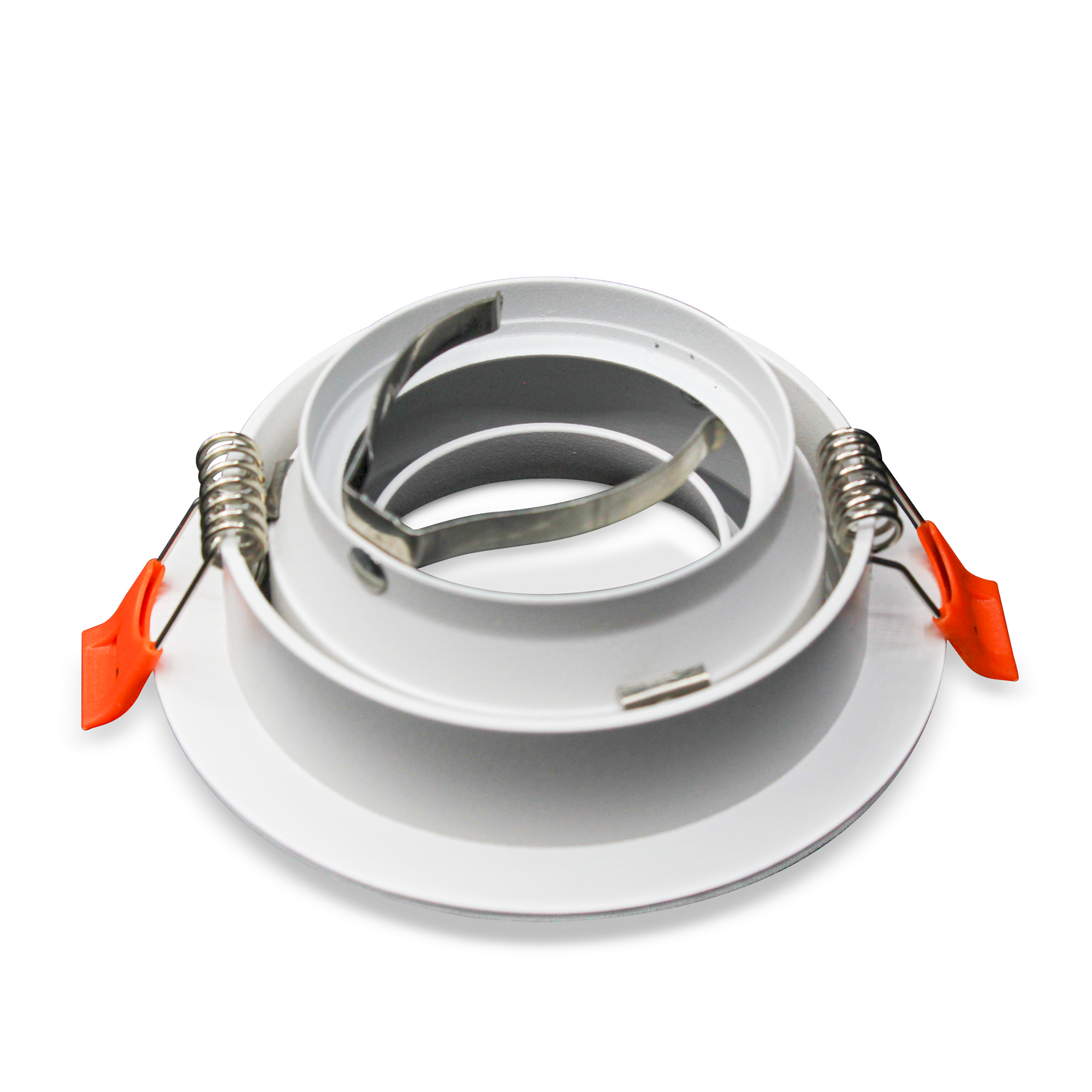 Tecbright GU10 Rahmen mit Milchglas-Ring A3010- Weiß