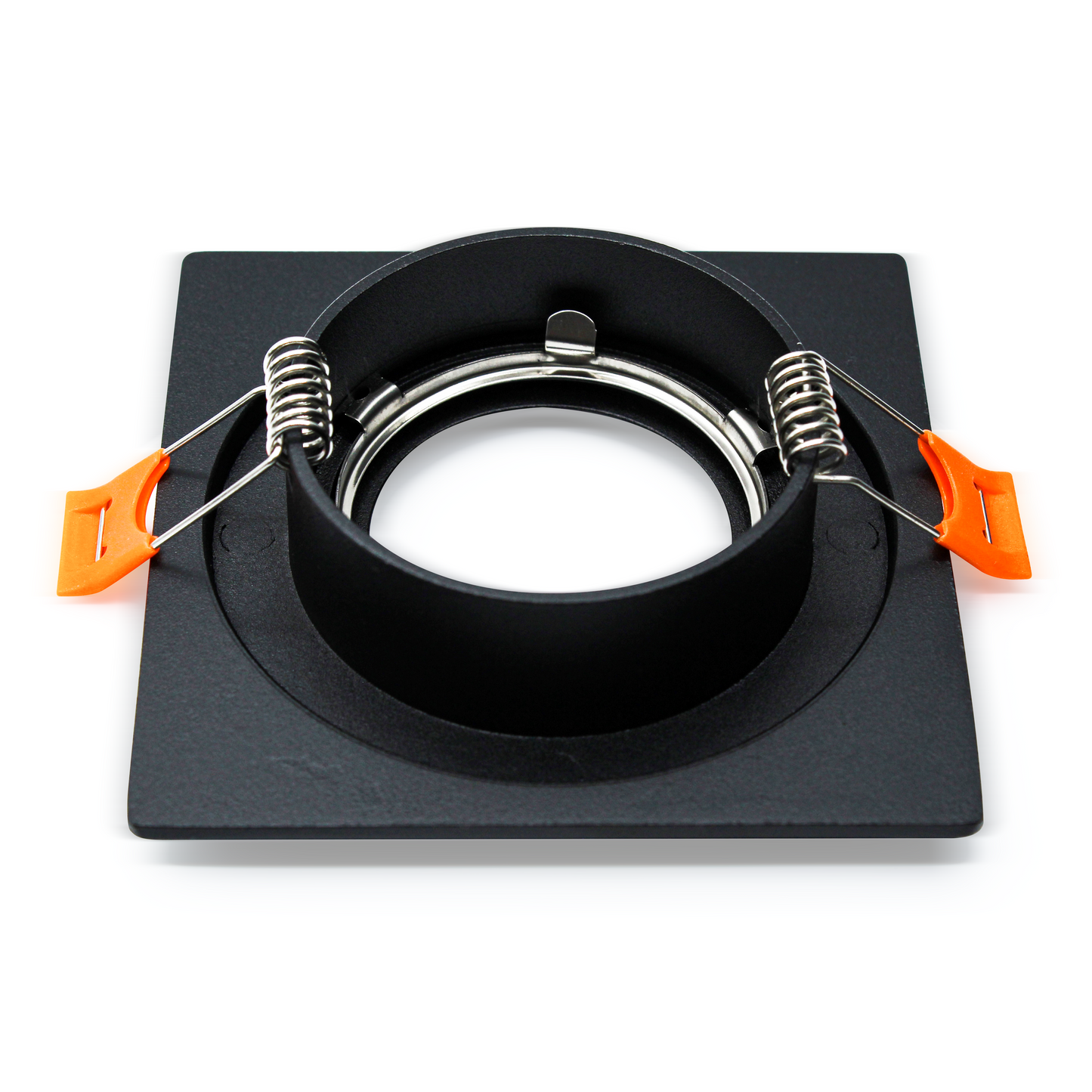 Tecbright GU10 Rahmen mit Milchglas-Ring A1021 - Schwarz