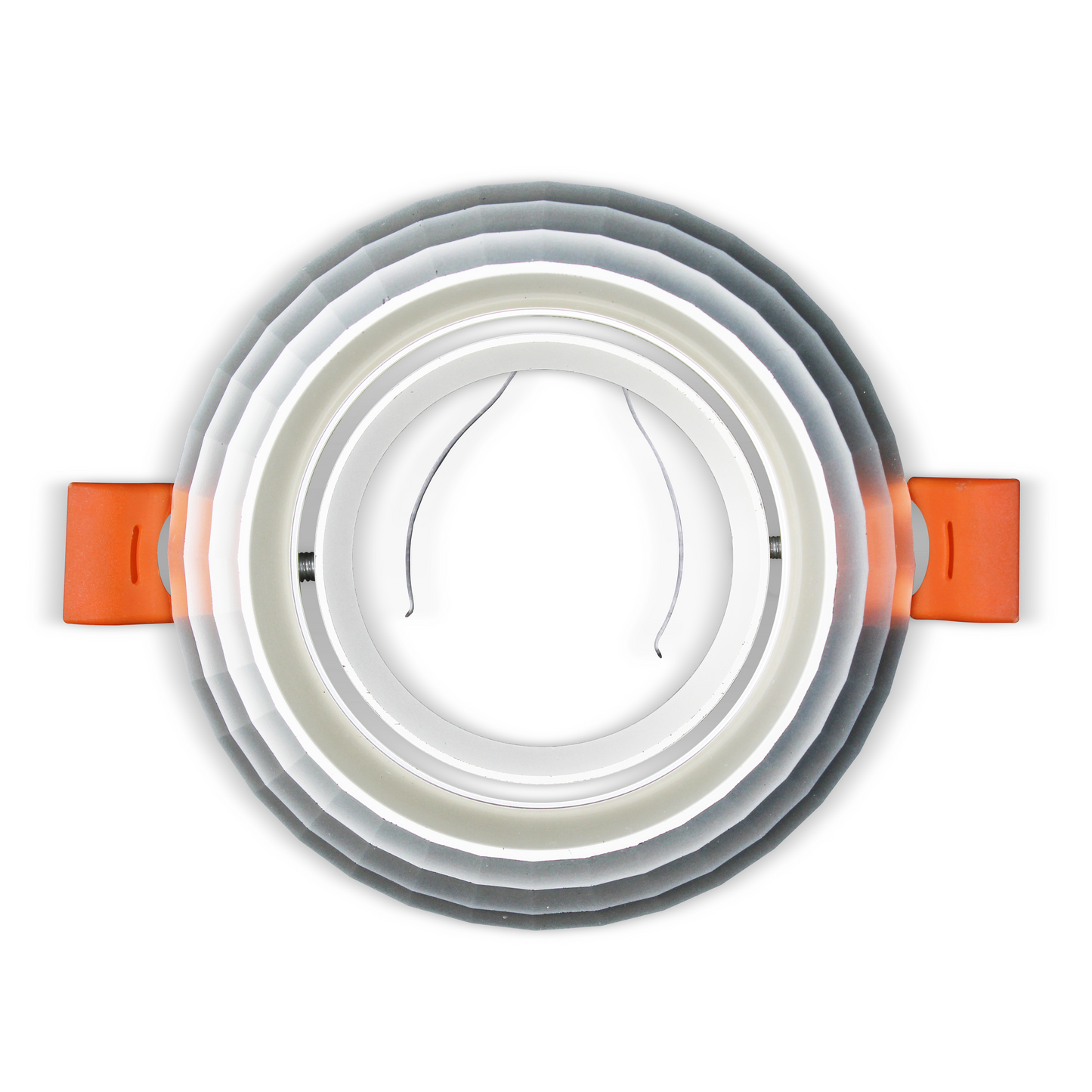 Tecbright GU10 Rahmen A9090 - Silber
