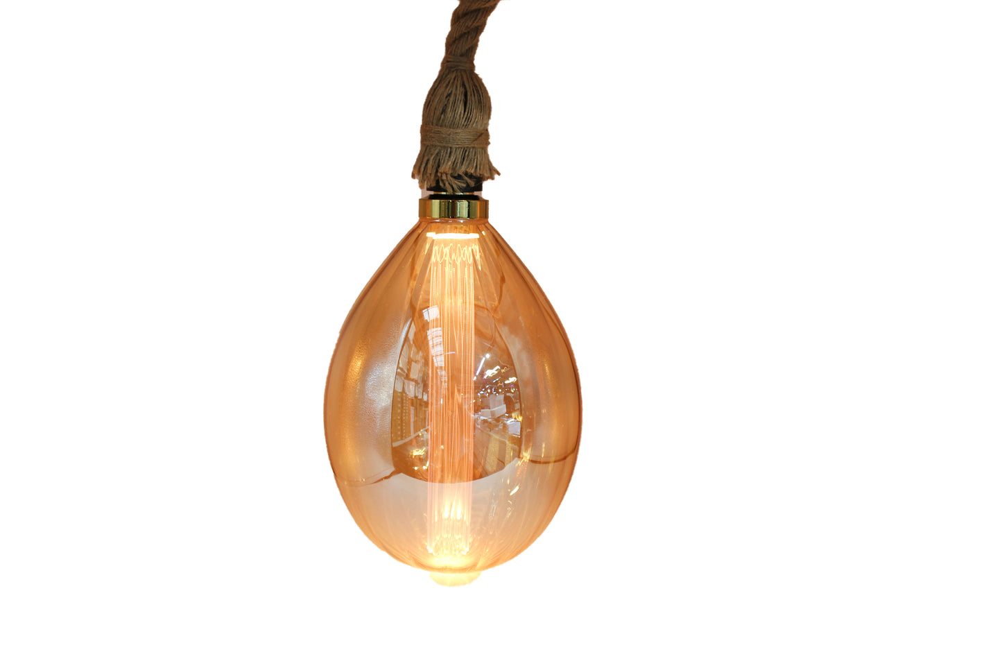 Tecbright LED Vintage G300 XL Birne E27 2200K Dimmbar 5W Edison 8807