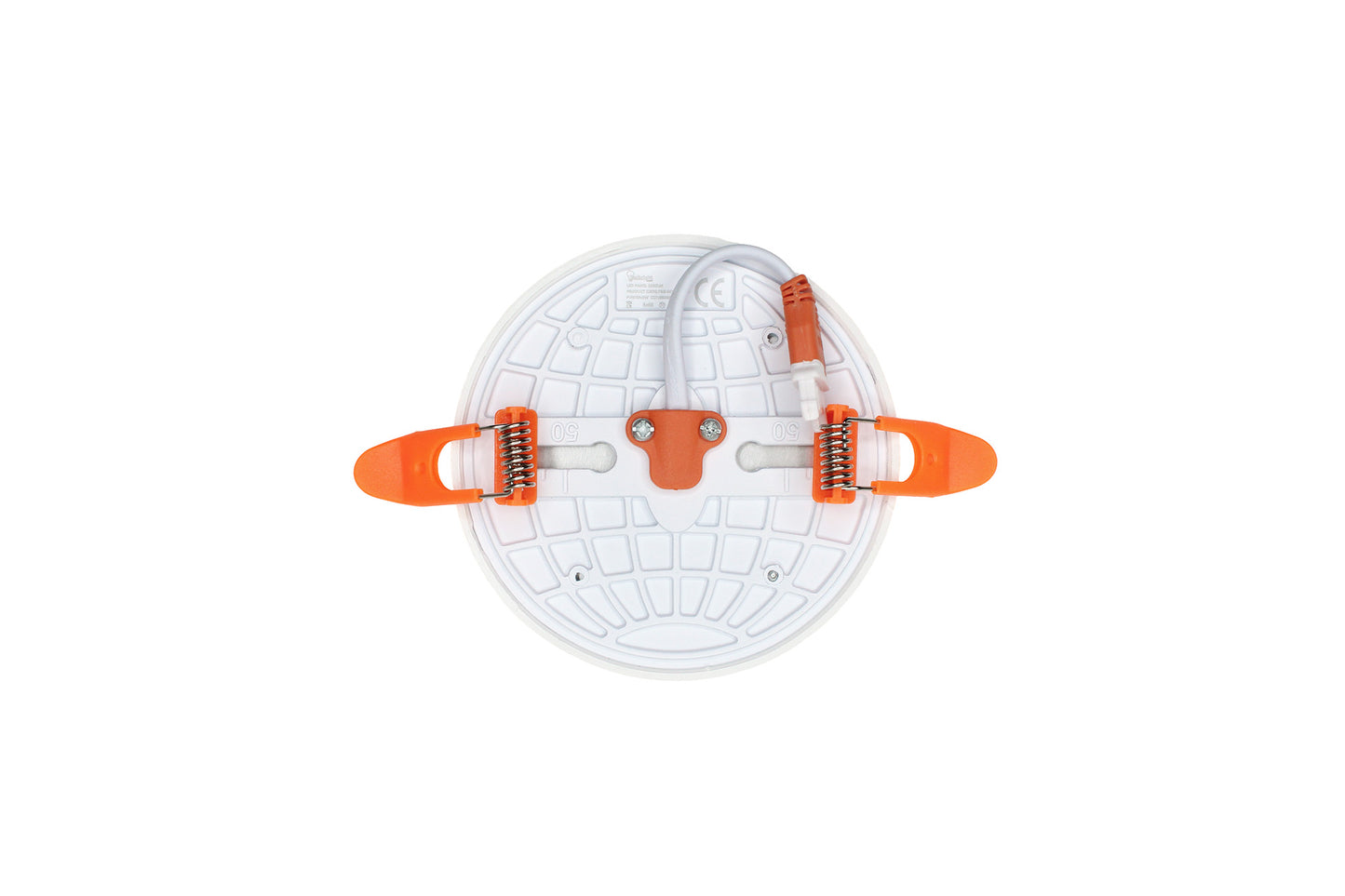 Tecbright Einbaustrahler Star Edition - 9W - ø35-70mm variabel - Kaltweiss 6500K - Rund - Weiss