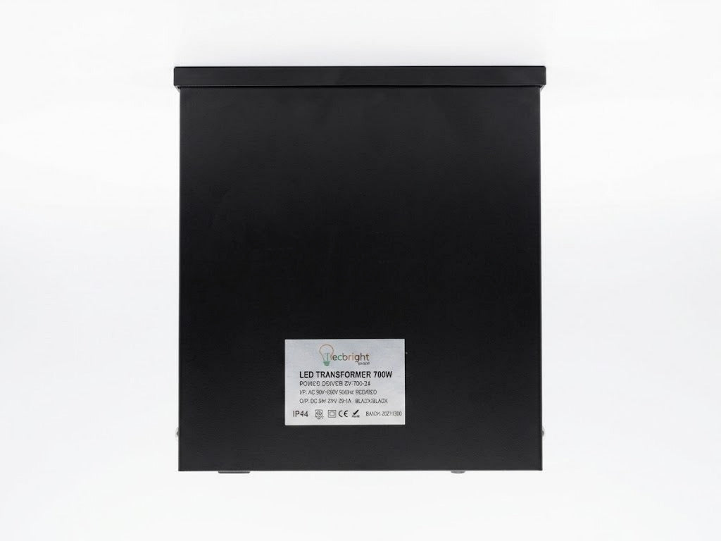 LED-Transformator 700W | IP44 Power Driver (DY-700-24) | Eingang 220V auf Ausgang 24V (29.1A)