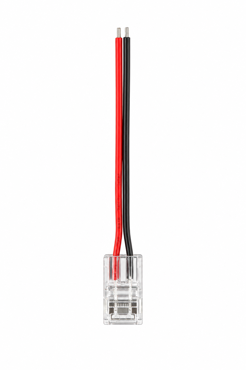 2-poliger LED Strip Anschlussverbinder für 10 mm LED-Streifen mit Kabel ca. 95 mm