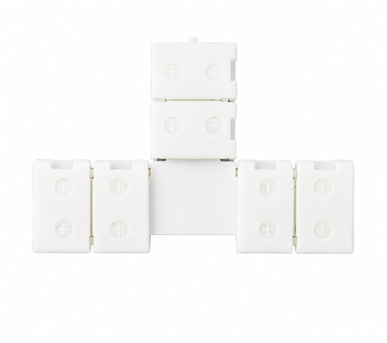 2-poliger LED T-Verbinder – 8 mm