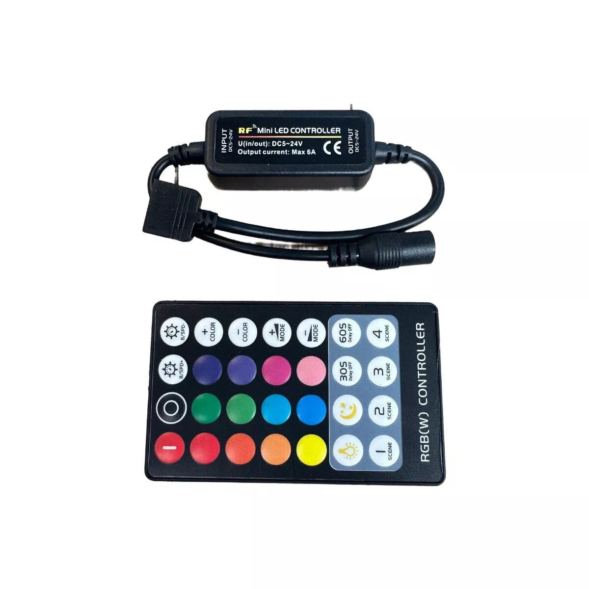 LED RF Controller Steuerung mit Fernbedienung 5-24V RGB RGBW Led Strip led