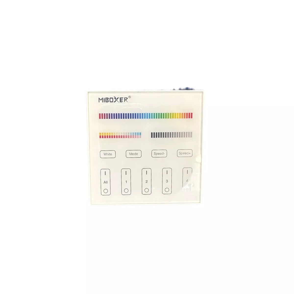 Mi Boxer B4 Wand Controller – 4-Zonen RGB/RGBW/CCT Dimmsteuerung für LED Streifen