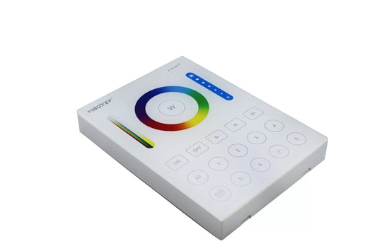 MiBoxer Funk Wandpanel RGB+CCT B8 – Kabellose Touch-Steuerung für 1-8 Zonen LED Beleuchtung