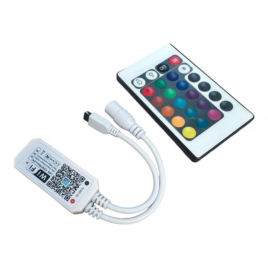 LED RGB Mini Wi-Fi Controller – Smart-Steuerung für RGB LED Strips (5-24V) mit Magic Home und Amazon Alexa