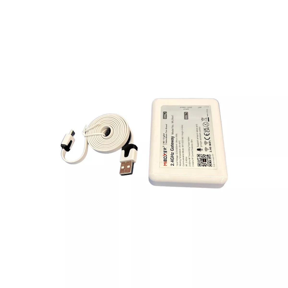 MiBoxer WiFi 2,4GHz Bridge WL-Box1 – Gateway für Alexa- und Google-Sprachsteuerung