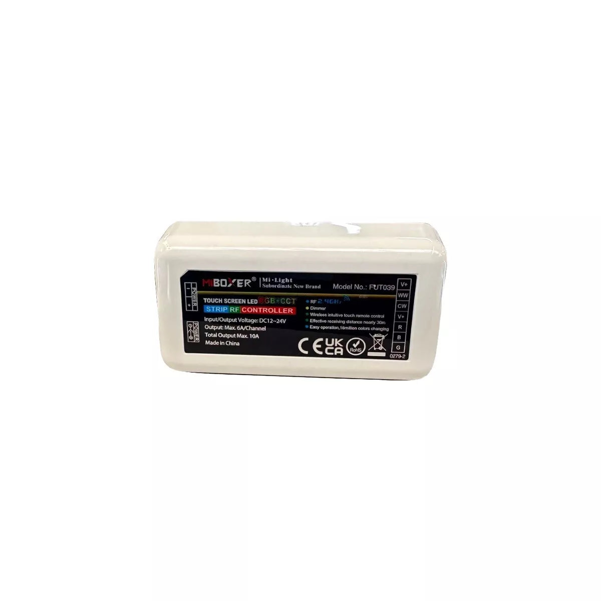 Mi-Light RGB + CCT Controller 2.4GHz FUT039 – Vielseitige Steuerung für farbige LED Streifen