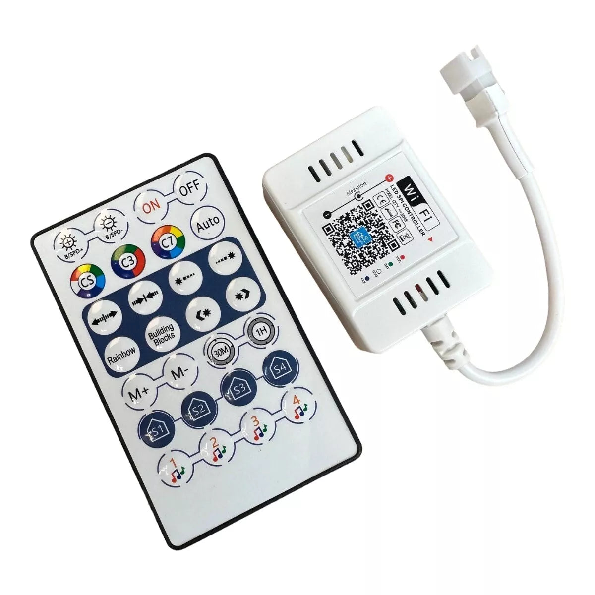 WIFI Musik Controller Bluetooth WS2812B WS2811 Addressable RGB IC Stripe Pixel