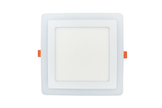 Tecbright LED-Einbaustrahler – RGB AmbiGlow XL | 12+4W Kaltweiss + RGB
