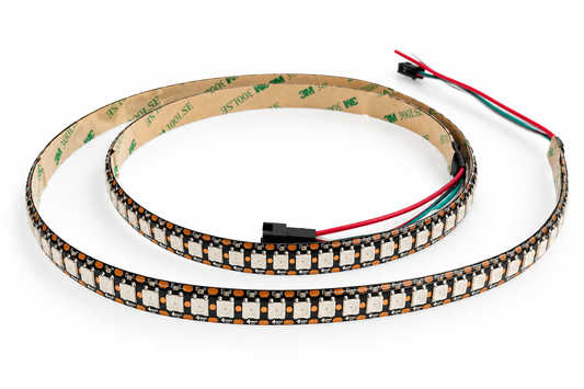 Tecbright WS2812 RGB LED-Streifen – 144 LED/m – einzeln adressierbar – 5V – 44W – 1 m