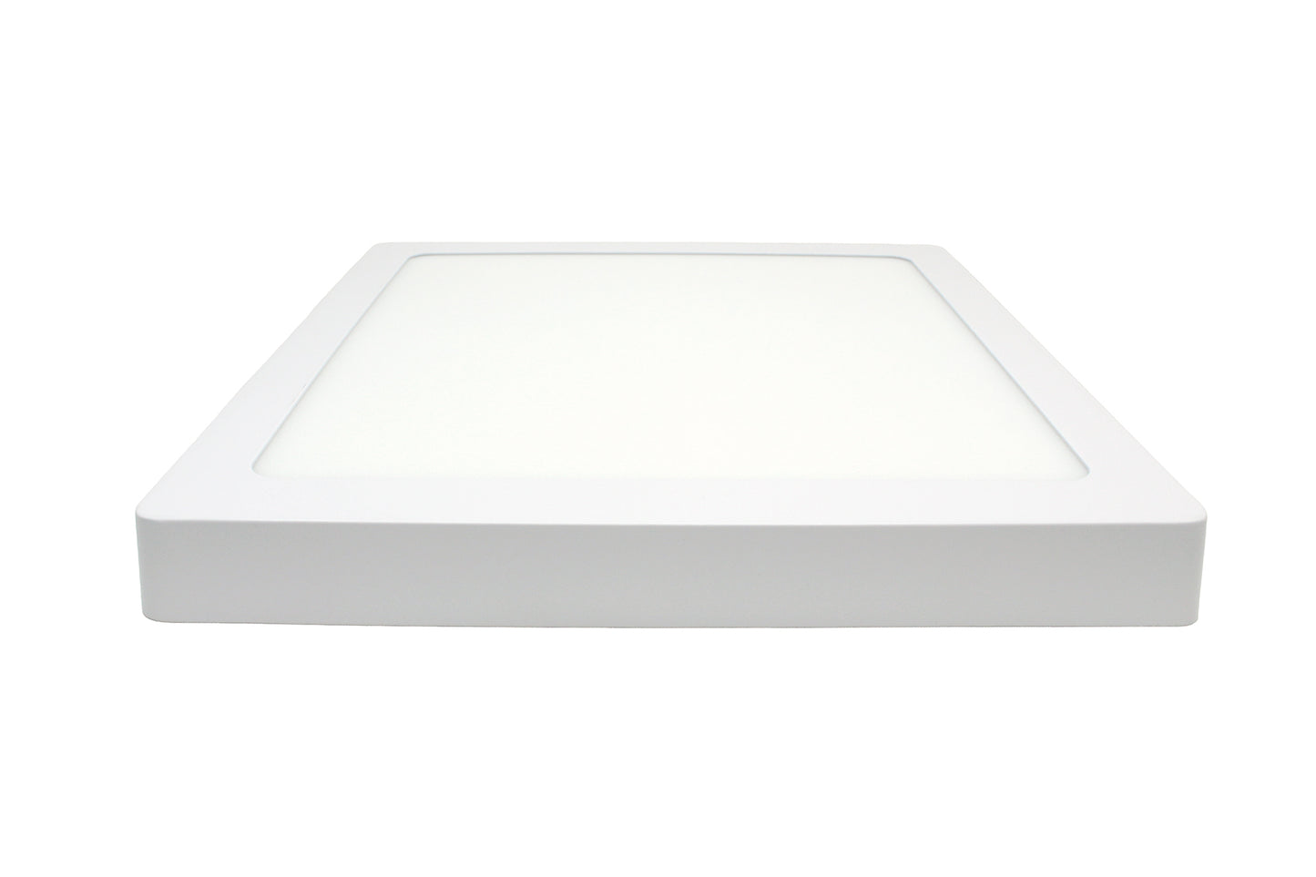 Tecbright LED Aufbaulampe - 24W - 300Ø - Ecke - Weiß