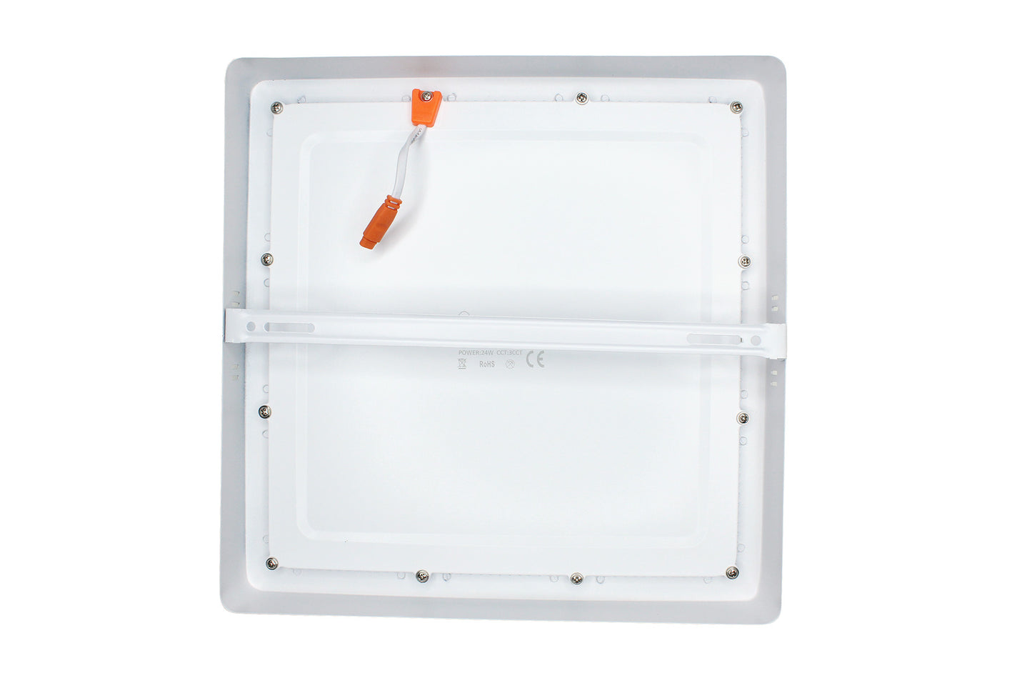 Tecbright LED Aufbaulampe - 24W - 300Ø - Ecke - Weiß