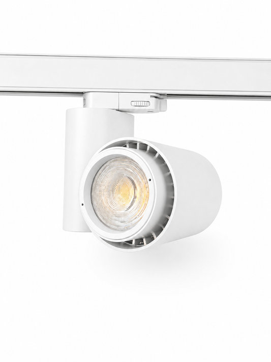 LED Schienenstrahler 30W Weiß – einstellbare Lichtfarbe 3000K–6000K, CRI >90 und 11-stufige Einstellung (TBL88TL03 Weiß)