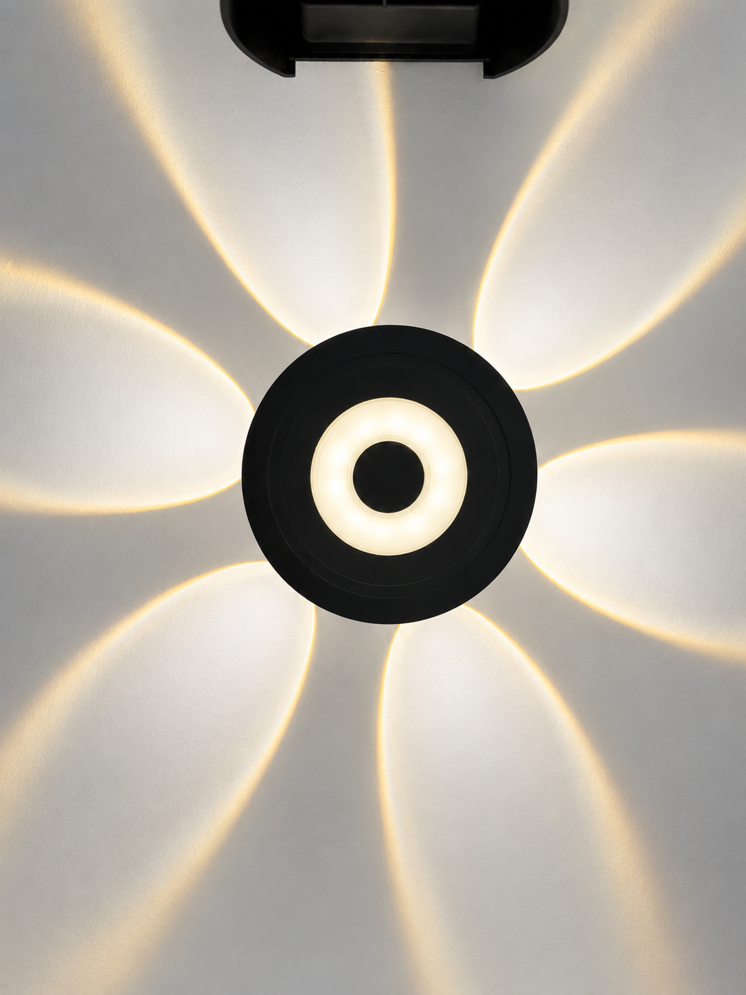 LED Wand- und Deckenleuchte mit Lichtblüten-Effekt – Moderne Designleuchte 7W – Warmweiß 3000K