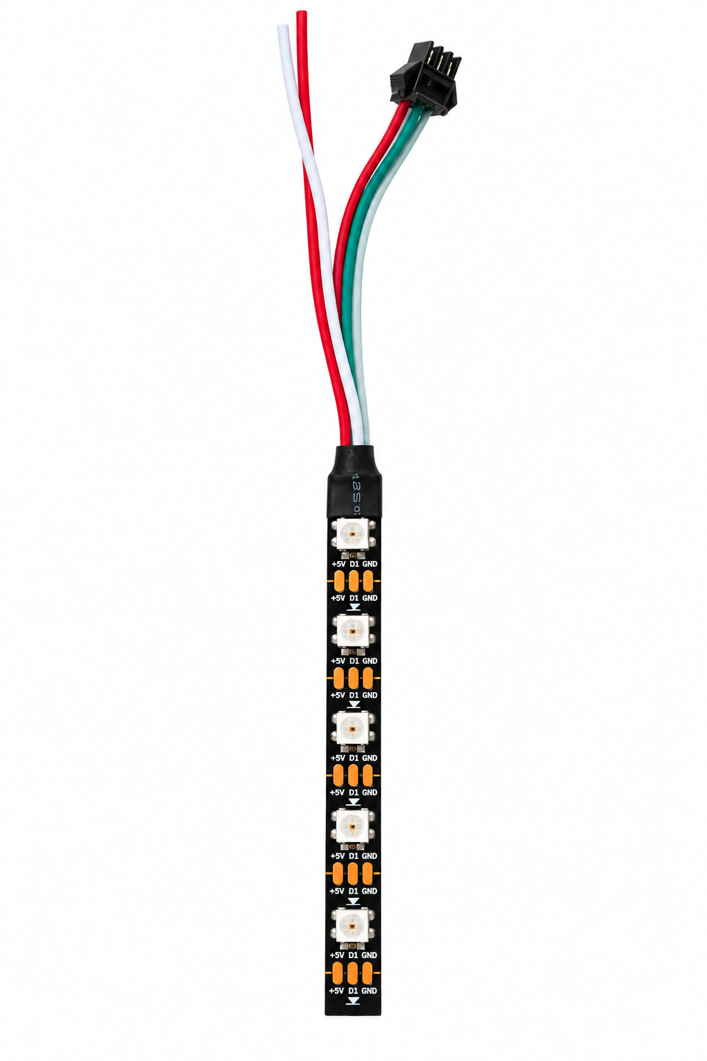 Tecbright WS2812 RGB LED-Streifen – 60 LED/m – 5V – 18W – 5 m