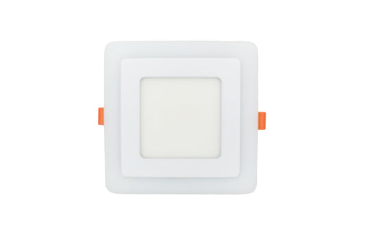 Tecbright LED-Einbaustrahler – RGB AmbiGlow | 6+3W Kaltweiss + RGB