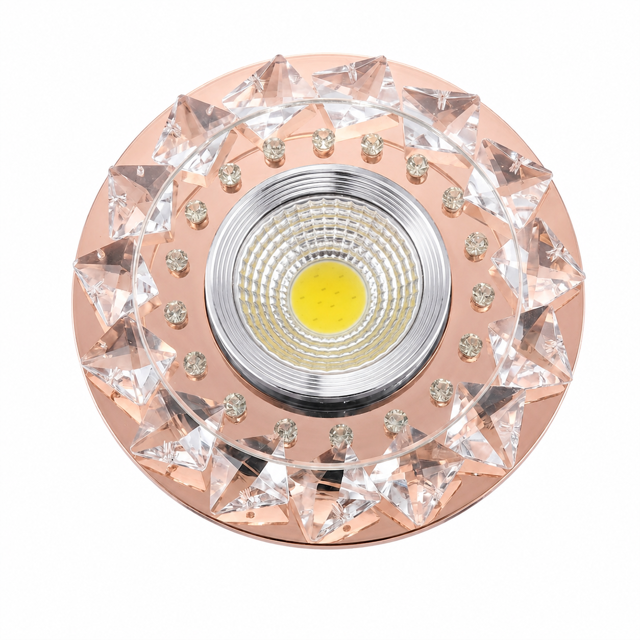 Tecbright #7 LED Einbaustrahler – Kristalloptik Dual-Light