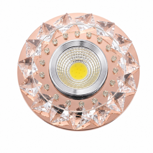 Tecbright #7 LED Einbaustrahler – Kristalloptik Dual-Light