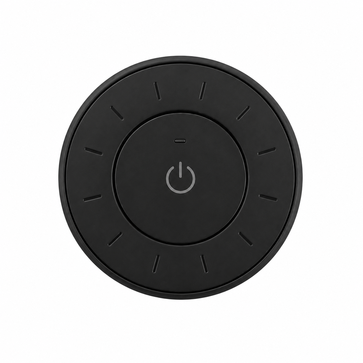 2,4 GHz Funk-Drehdimmer / Touch-Dimmer Schwarz – Kabellose Fernbedienung für LED-Beleuchtung