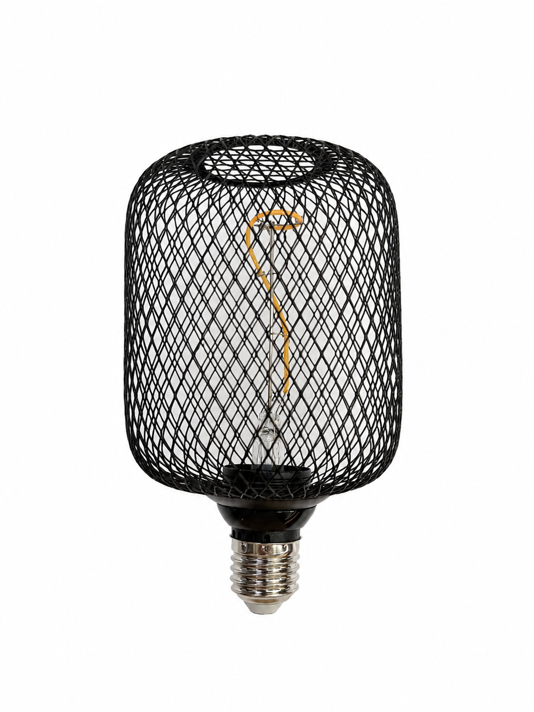 LED Dekoleuchtmittel Ø 40 cm – Dimmbare Vintage LED-Lampe 6W im Industrial Design (G45)
