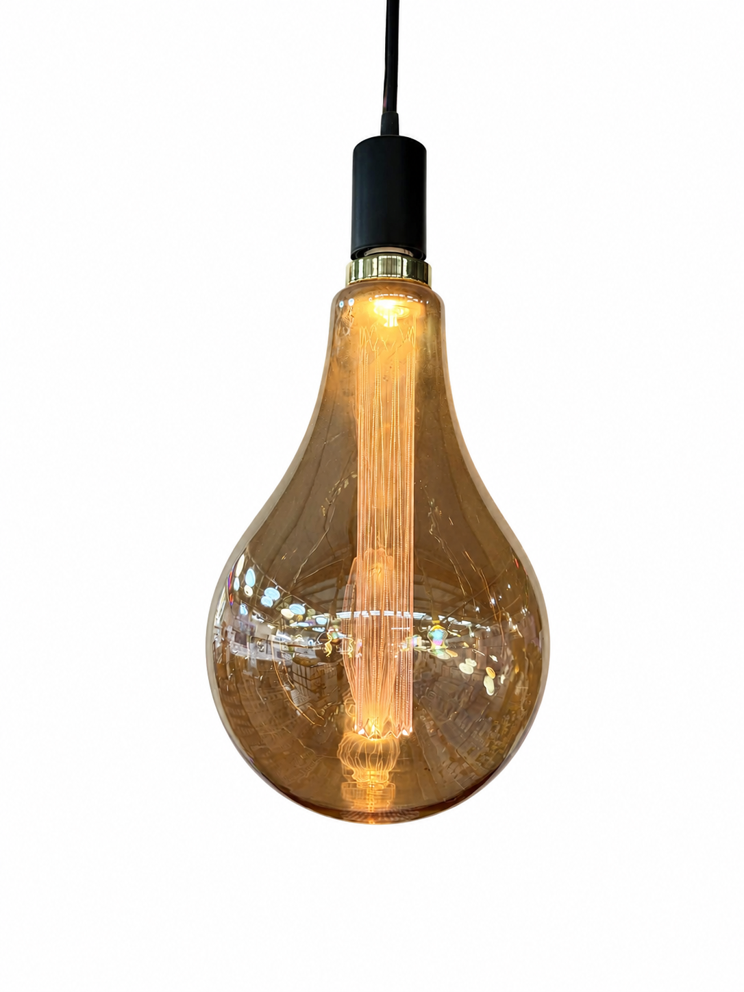 Vintage LED Giant Globe E27 Ø 20 cm – 5W Filament Leuchtmittel, 2200K Warmweiß, 200 Lumen (DG8807-L)