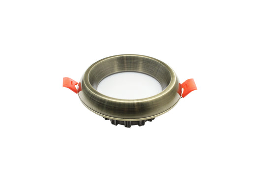Tecbright LED Einbauspot 3W – Ø90 mm | 3‑Farben‑CCT | Innenmaß 63 mm – Höhe 36 mm – A8‑3