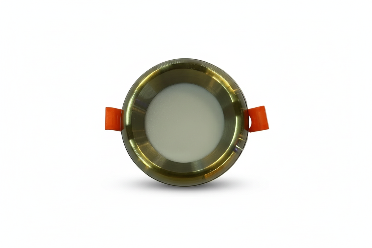 Tecbright LED Einbauspot 3W – Ø90 mm | 3‑Farben‑CCT | Innenmaß 63 mm – Höhe 36 mm – A8‑3