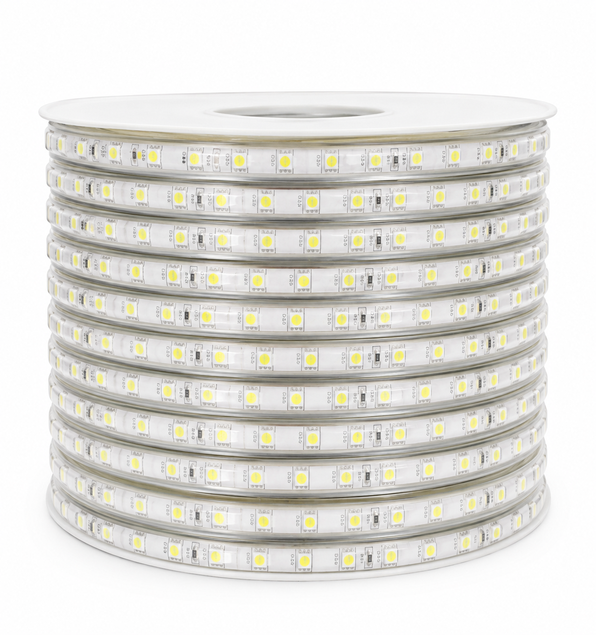 230V LED Lichtschlauch – Kaltweiß 6500K | 14,4 × 9,4 mm |