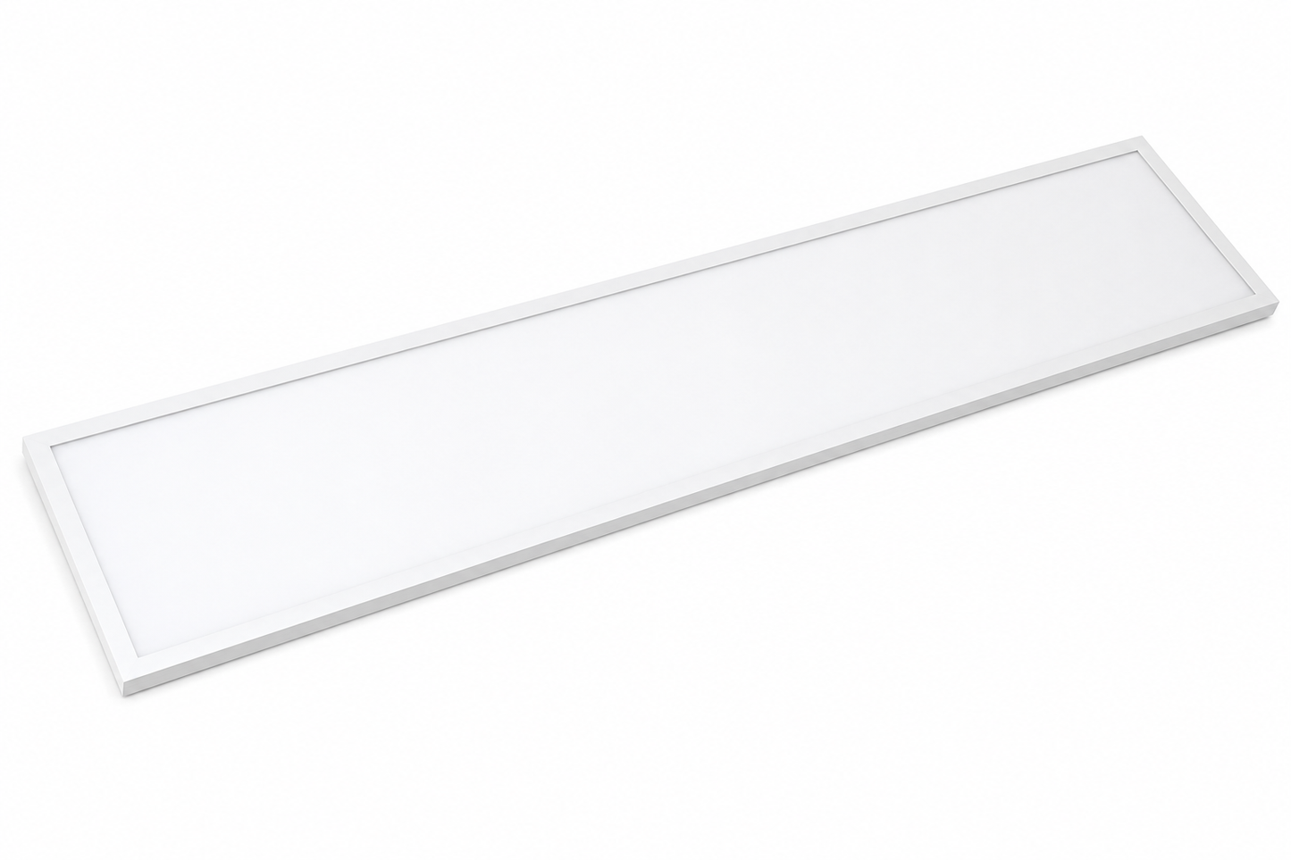 Tecbright LED-Panel 120 × 30 cm – 44 W – Neutralweiß 4000 K – Flache Deckenleuchte Weiß