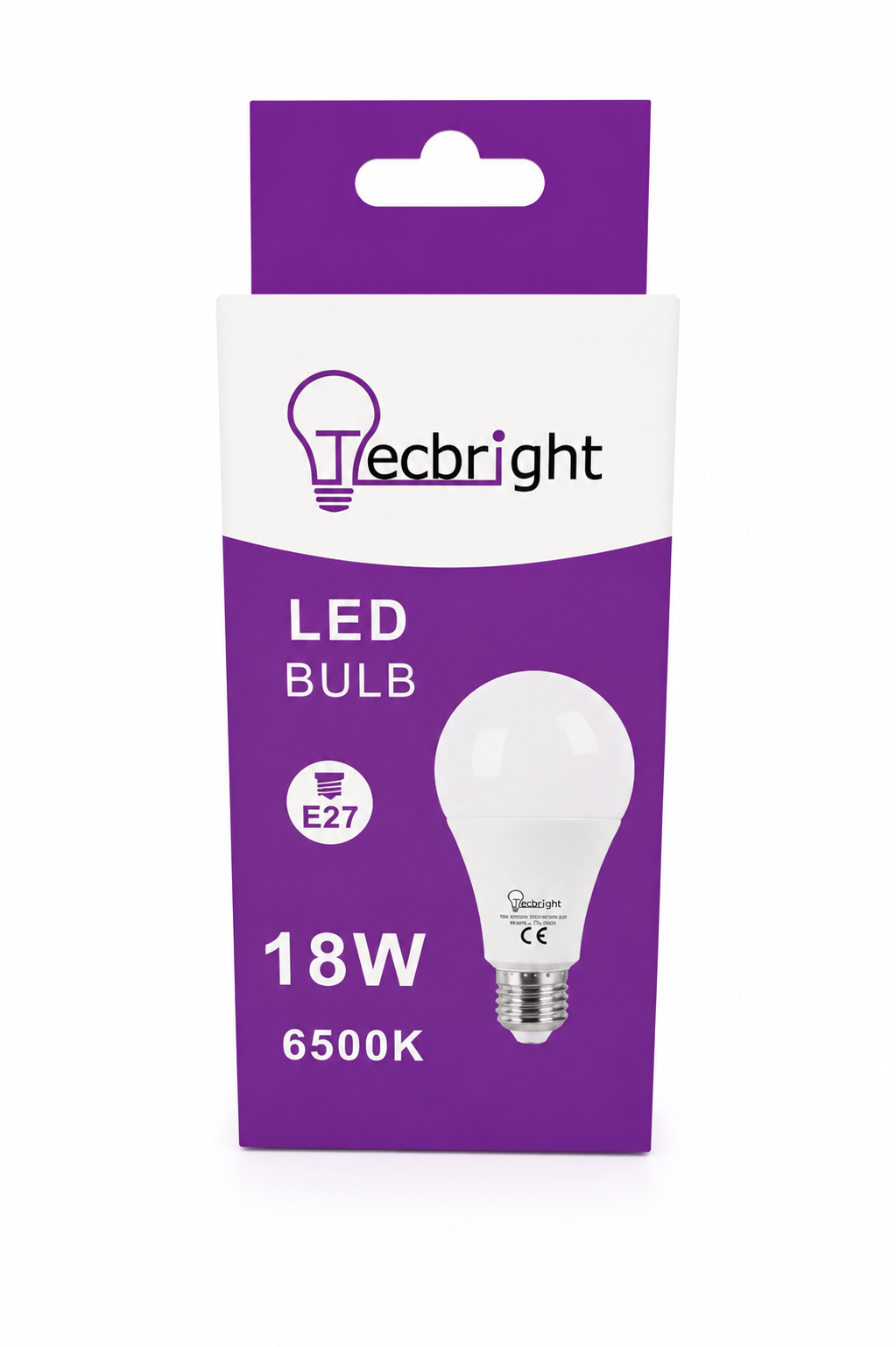 Tecbright LED E27 A80 Lampe 18W