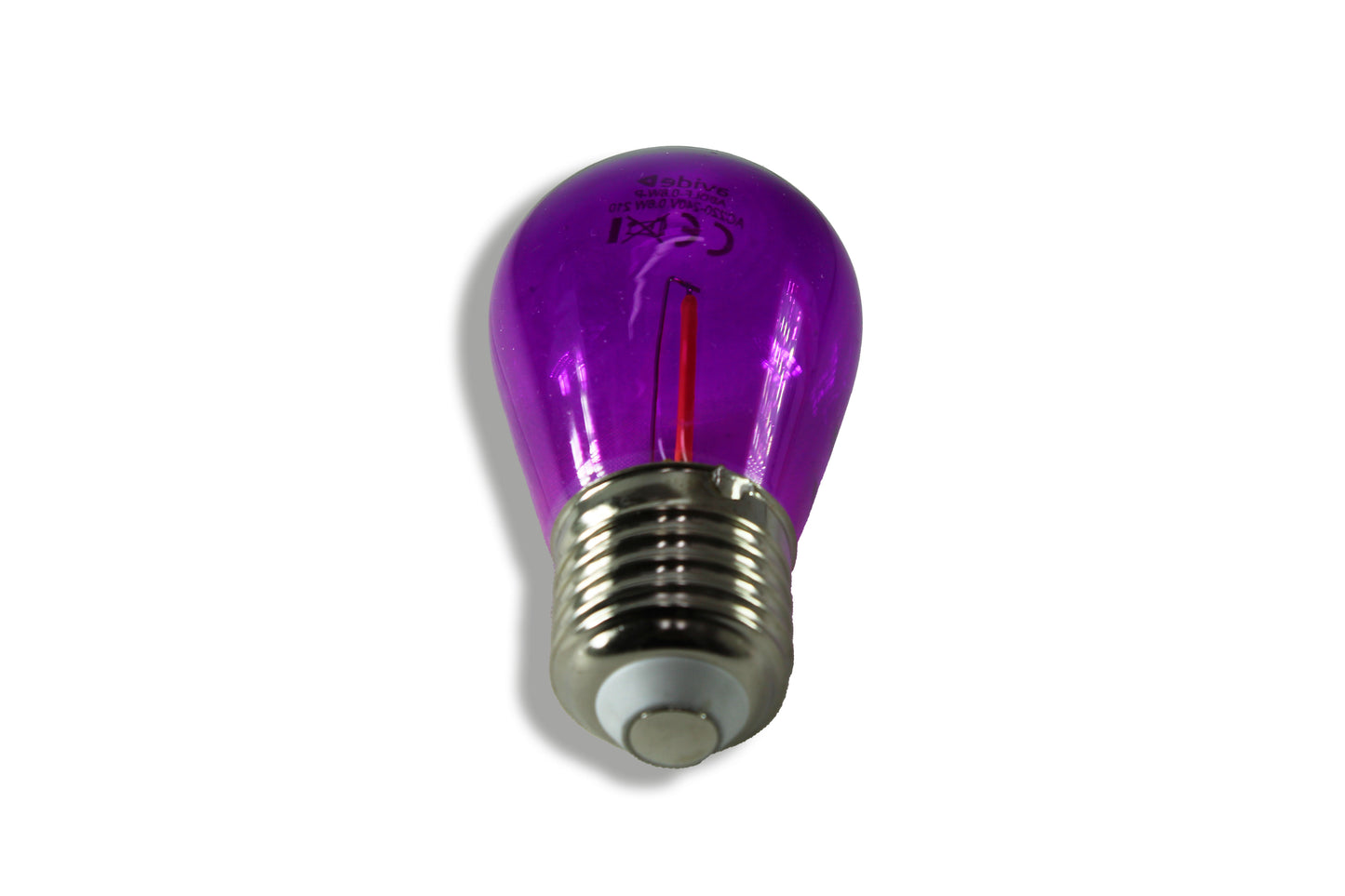 Tecbright LED-Filament Glühbirne ST45 Lila