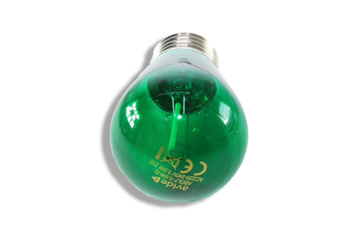 Tecbright LED-Filament Glühbirne ST45 Grün