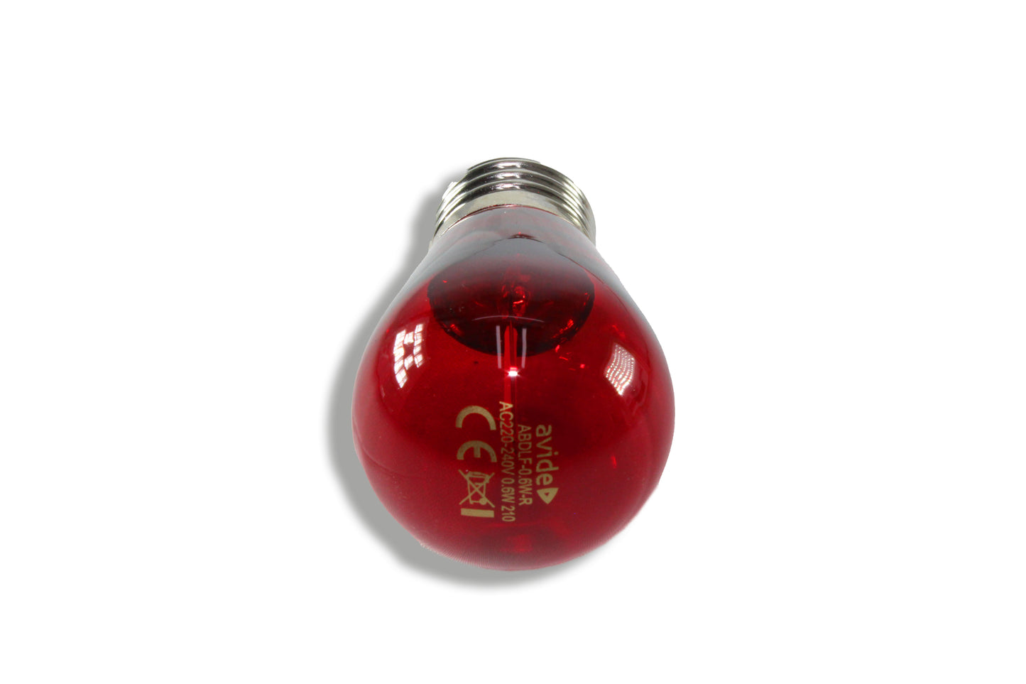 Tecbright LED-Filament Glühbirne ST45 Rot