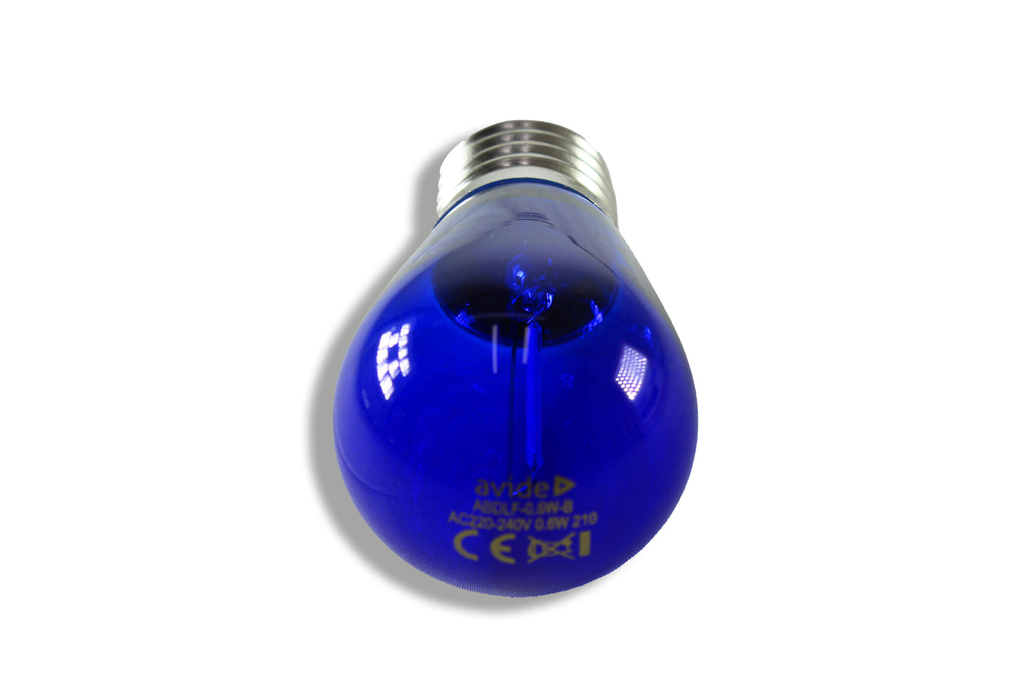 Tecbright LED-Filament Glühbirne ST45 Blau