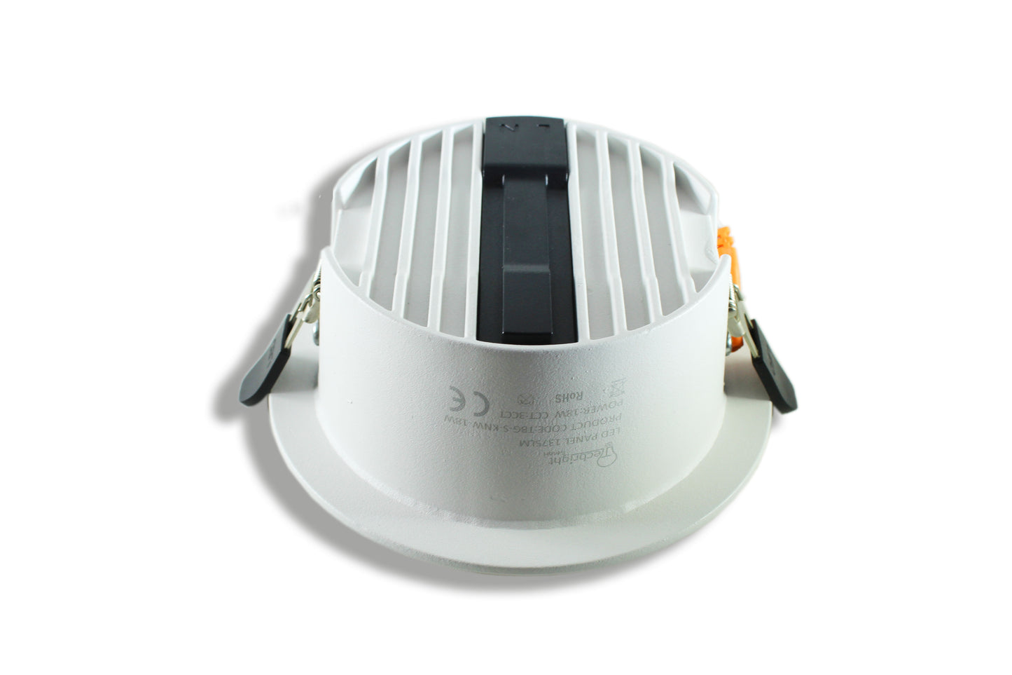 Tecbright LED Einbaustrahler 18 W – CCT umschaltbar | 1375 lm | Gold-Reflektor