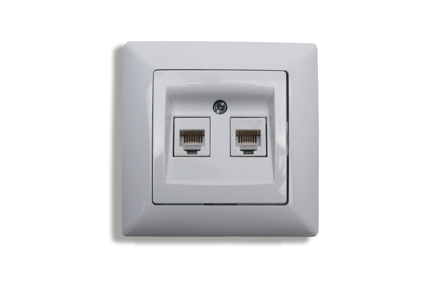 Günsan Netzwerkdose – 2-fach RJ45 (Cat.3)