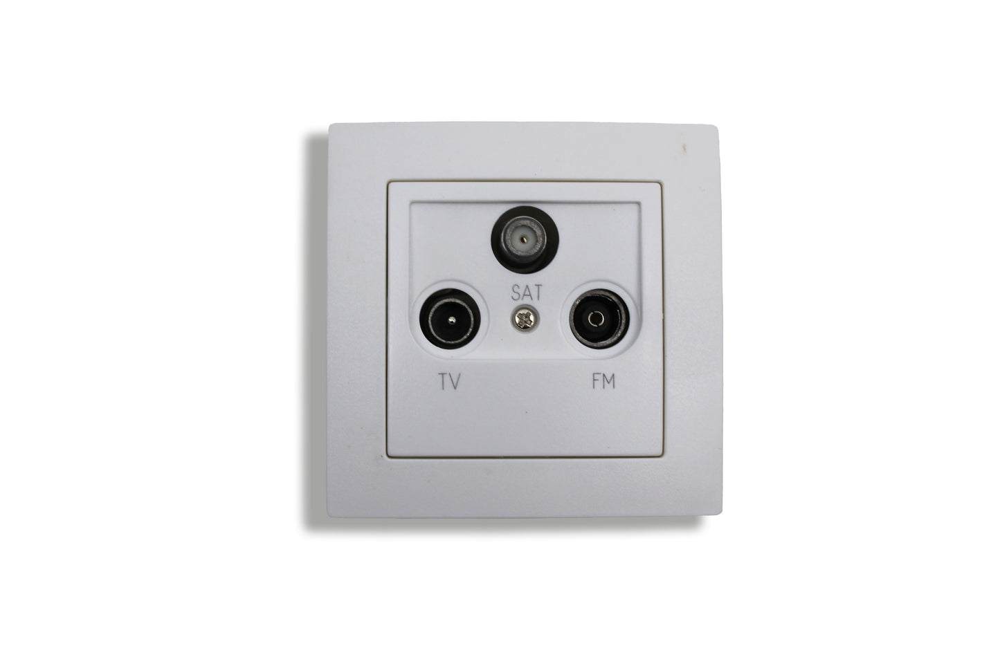 Hoosense Antennendose 3-fach – SAT, TV, FM