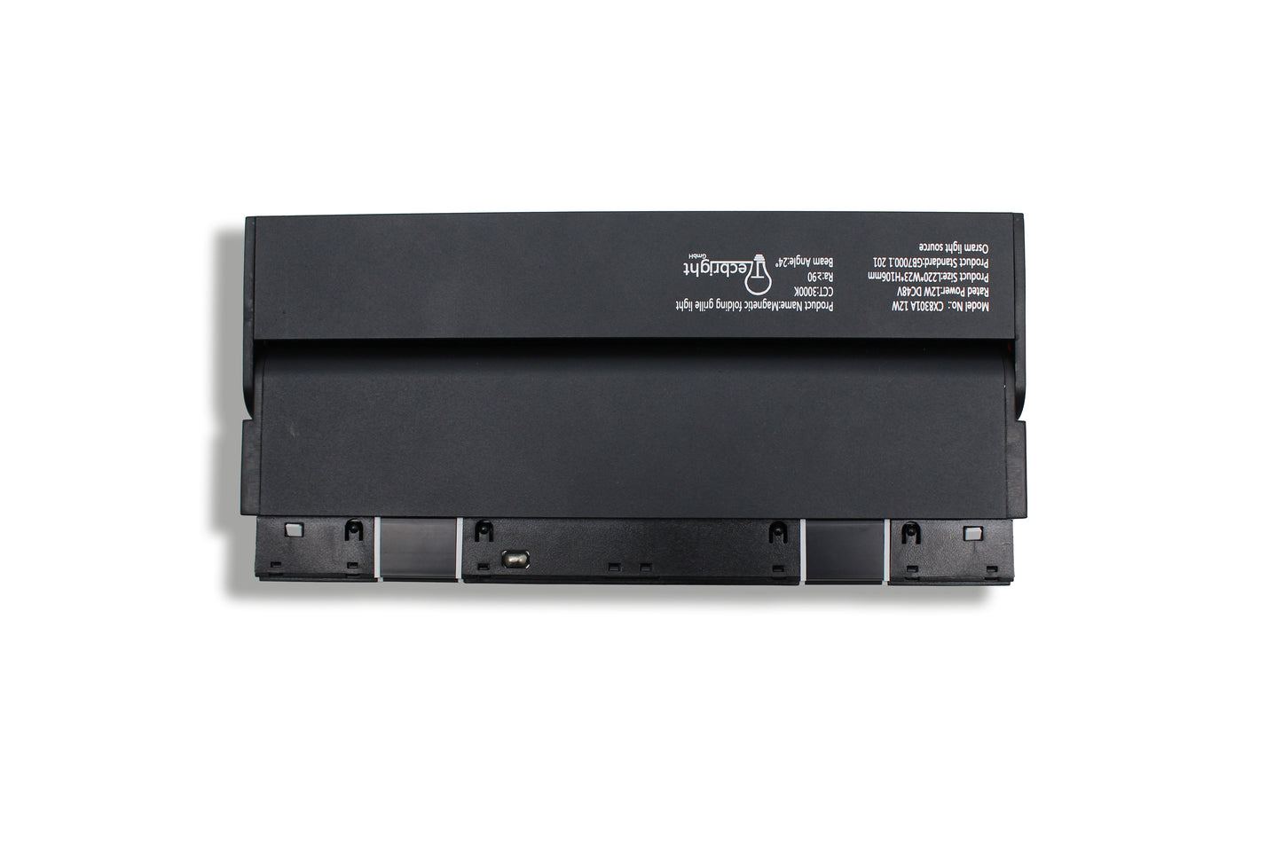 Tecbright Magnetschiene CX3310A – LED-Faltstrahler, 12 W, 24° Abstrahlwinkel  CX