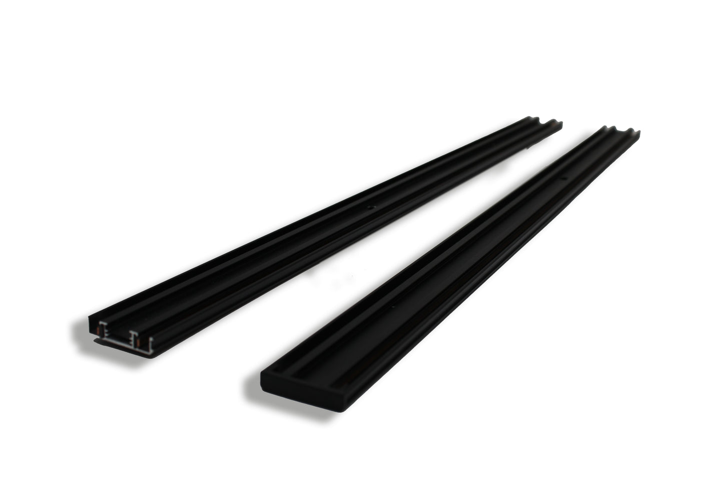 Tecbright DC48V Magnetschiene – flach, 2 m, schwarz  TML