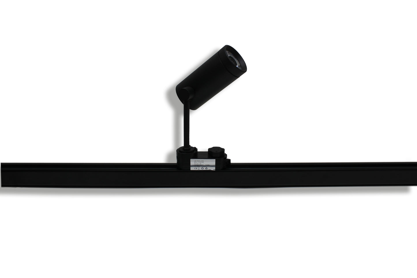 Tecbright LED-Zylinder-Spot für 3-Phasen-Stromschiene – 12W, Neutralweiß